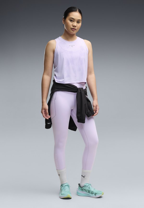 Puma W PUMA X HYROX CLOUDSPUN THERMOADAPT CROP TANK - Top - light lavender