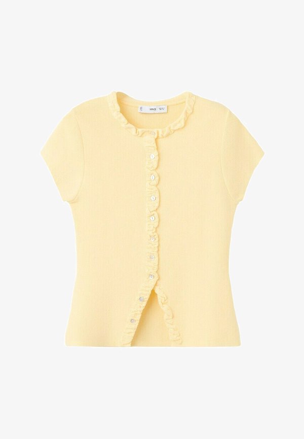 Mango ADULT - Cardigan - light yellow