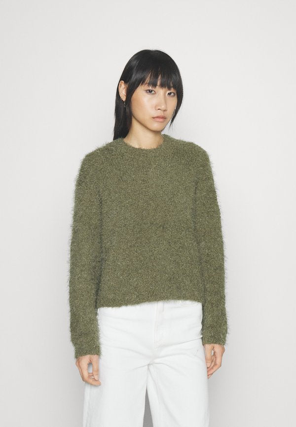 Noisy May NMSASSY L/S O-NECK KNIT FWD NOOS