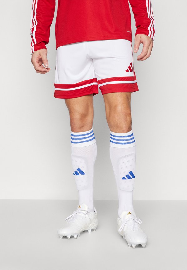 adidas Performance SQUADRA25 SHORTS - Sports shorts - white/team power red