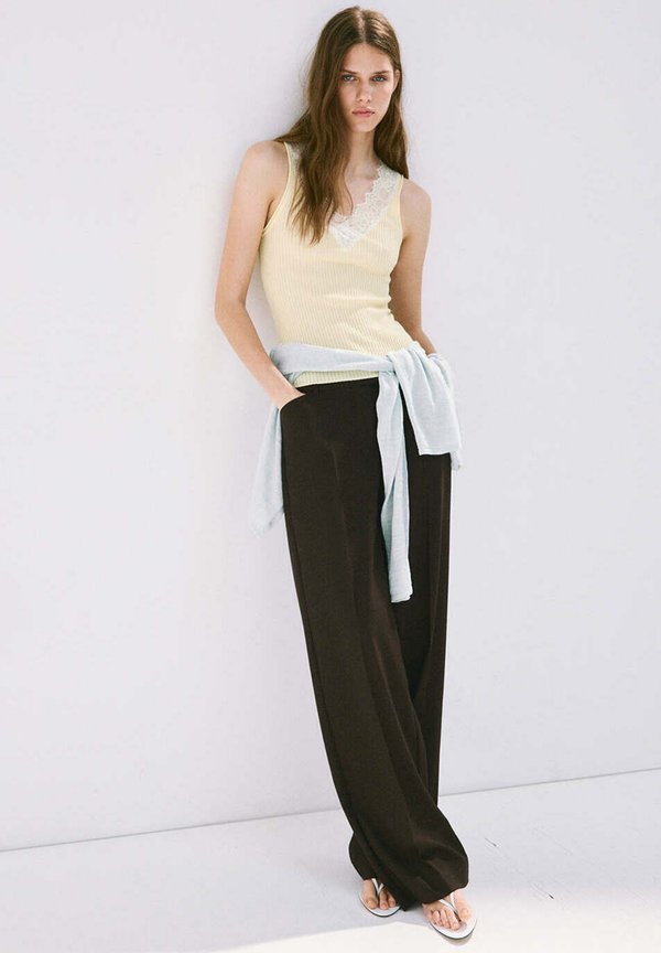 Mango ADULT - Top - light yellow white