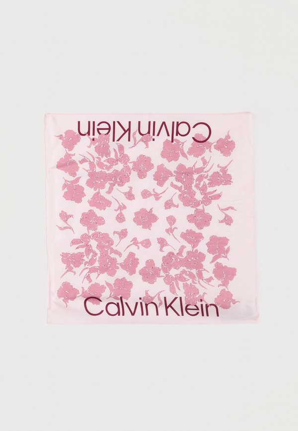 Calvin Klein ALLOVER FLORAL - Foulard - light pink