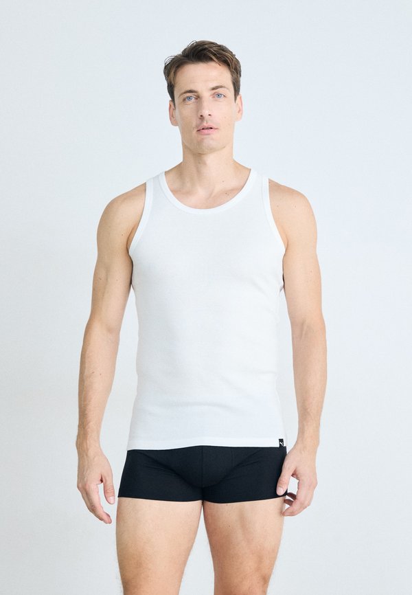 Puma EVERYDAY TANK 2 PACK - Undershirt - white
