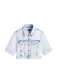 Tommy Jeans CROPPED REGULAR DENIM TRUCKER JACKET