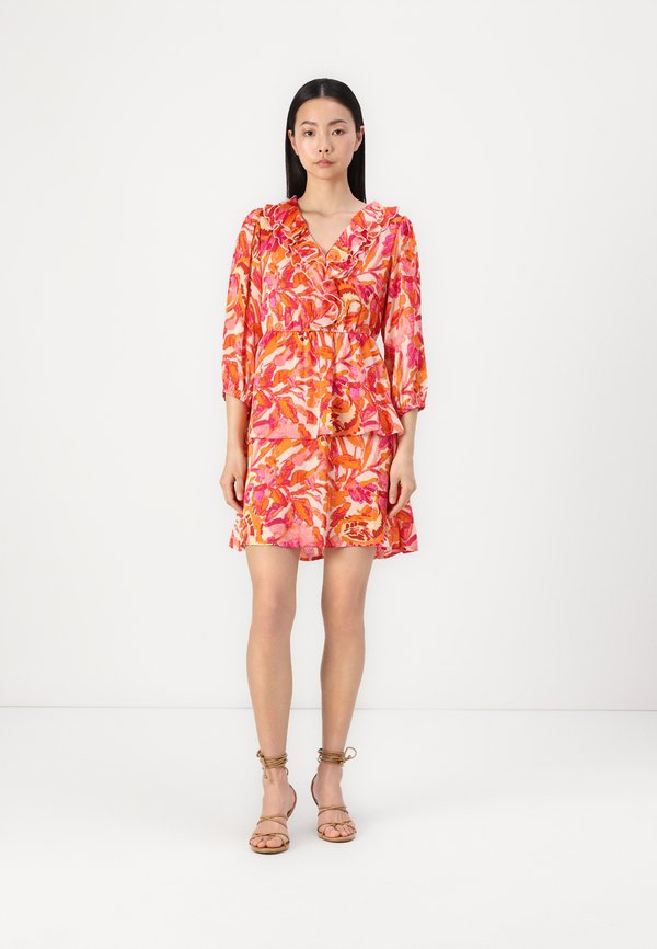 VILA VILISA V NECK SHORT DRESS