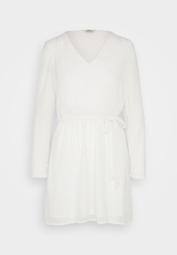 ONLY ONLLOTTE V NECK MINI DRESS