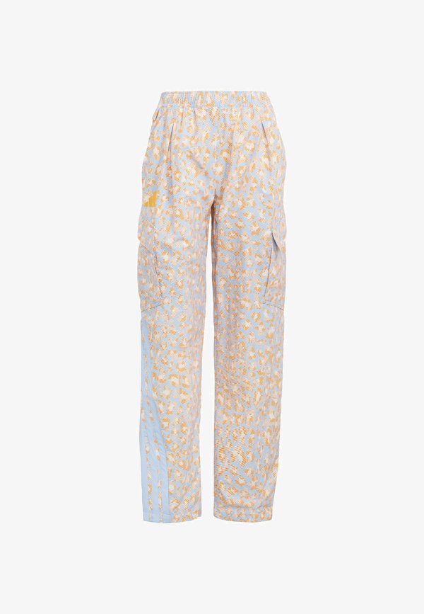 adidas Sportswear ADIDAS SPORTSWEAR TERREX XPLORIC CLIMA365 CARGO PANTS - Trousers - off white   glow blue   pure tangerine