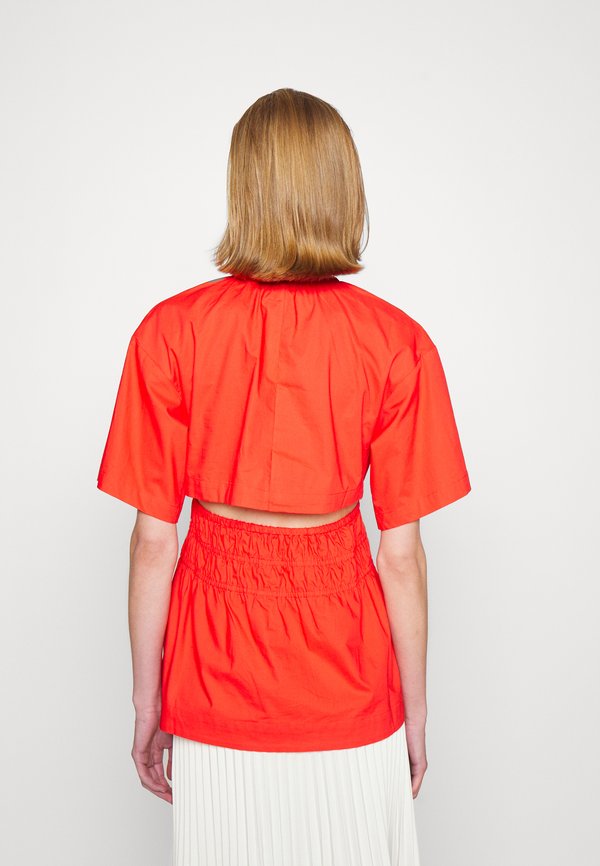 Proenza Schouler White Label DRAWSTRING BLOUSE