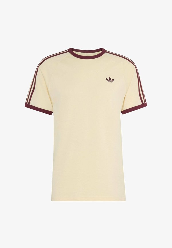 adidas Originals Basic T-shirt - warm vanilla   maroon
