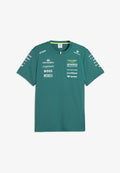 Puma PUMA X ASTON MARTIN ARAMCO F1® TEAM REPLICA T-SHIRT UNISEX - Print T-shirt - green lux