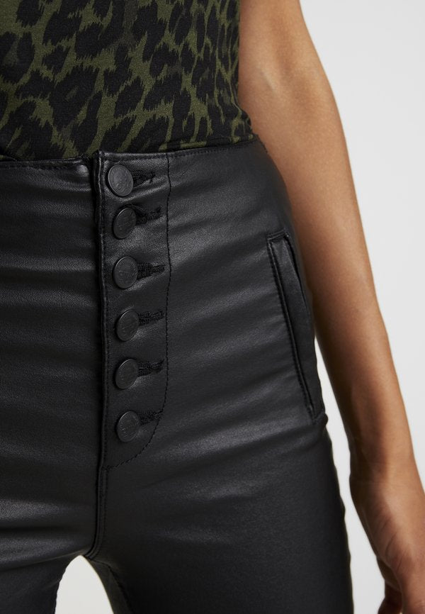 ONLY ONLROYAL COATED BUTTON PANT