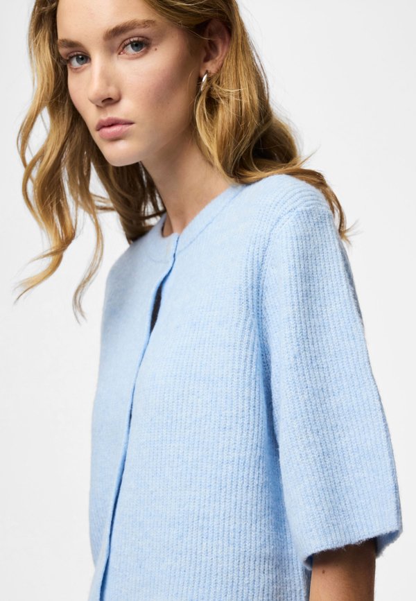 Pieces PCSILLY SS O-NECK KNIT CARDIGAN NOOS BC