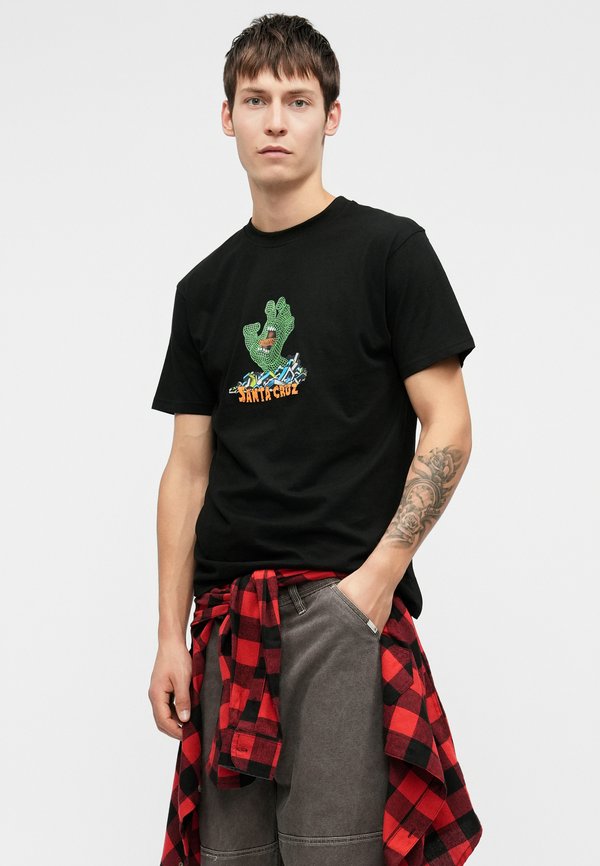 Santa Cruz KENDALL GRID HAND FRONT TEE UNISEX