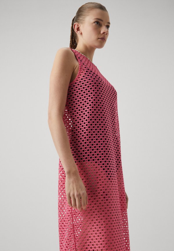 Pieces PCMOCCA O NECK ANKLE DRESS