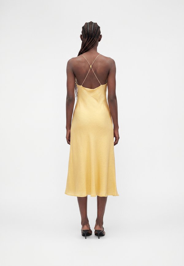 Selected SLWEMMA BLEND MIDI STRAP DRESS