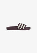 adidas Sportswear ADILETTE AQUA SLIDES - Pool slides - maroon/off white/off white