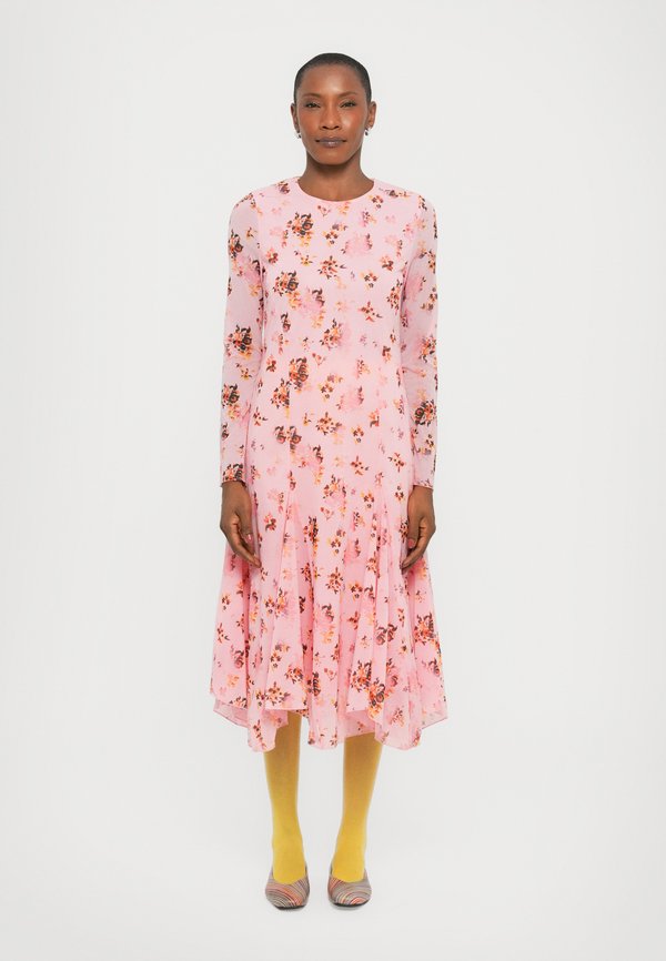 Stine Goya LONG SLEEVE MIDI DRESS
