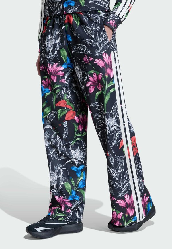 adidas Sportswear ADIDAS SPORTSWEAR ADIDAS X FARM RIO HOUSE OF TIRO TRACK PANTS - Tracksuit bottoms - black   cream white   multicolor