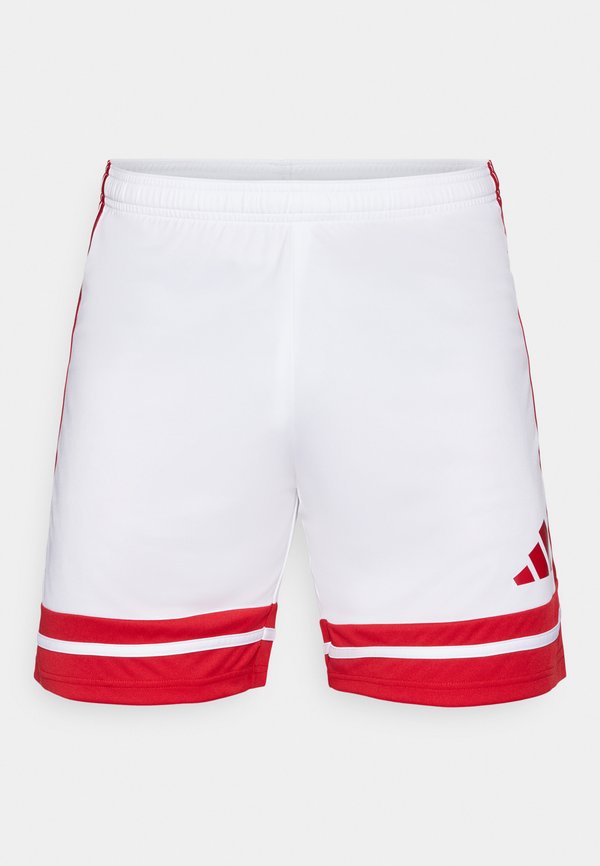 adidas Performance SQUADRA25 SHORTS - Sports shorts - white/team power red