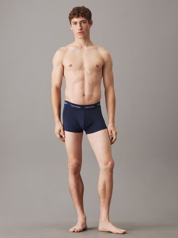 Calvin Klein Underwear 3 PACK  - Trunks - blue