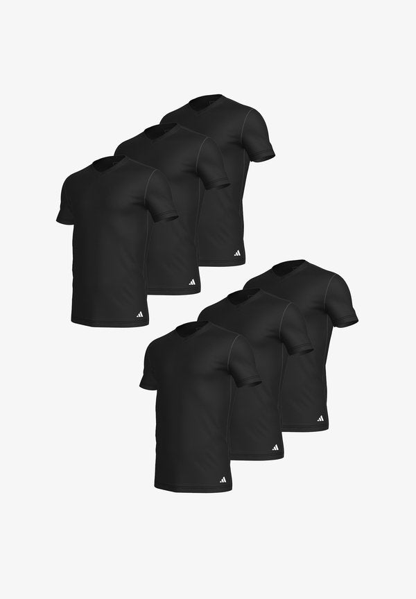 adidas Sportswear 6-PACK ACTIVE - Undershirt - black