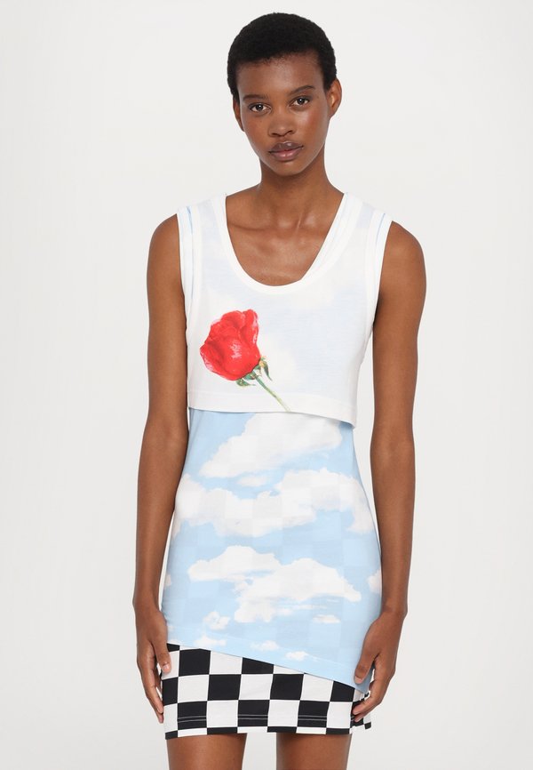 MOSCHINO ARCHIVE CLOUDS AND ROSES