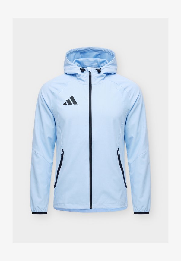 adidas Performance TIRO TRAVEL  - Windbreaker - glow blue/black