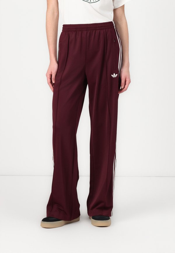 adidas Originals FIREBIRD - Tracksuit bottoms - maroon/cream white