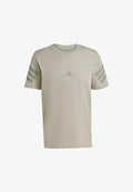adidas Performance 3STRIPES REGULAR  - Basic T-shirt - grey
