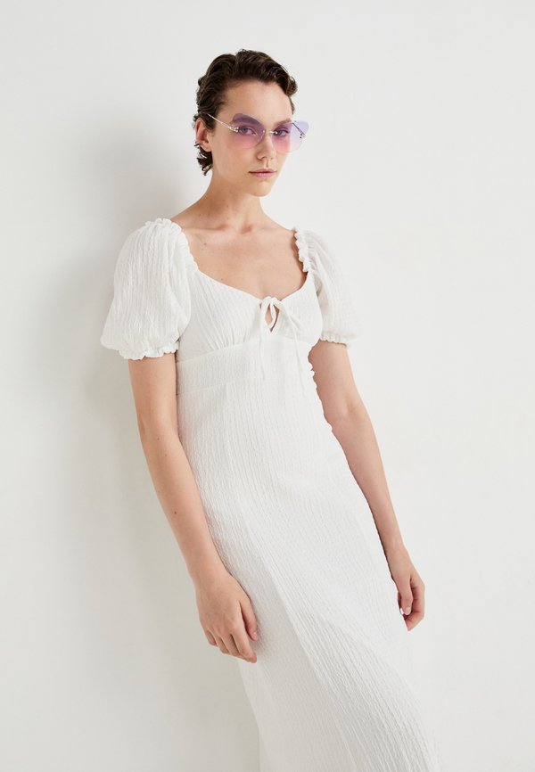 Gina Tricot PUFF SLEEVE MIDI DRESS