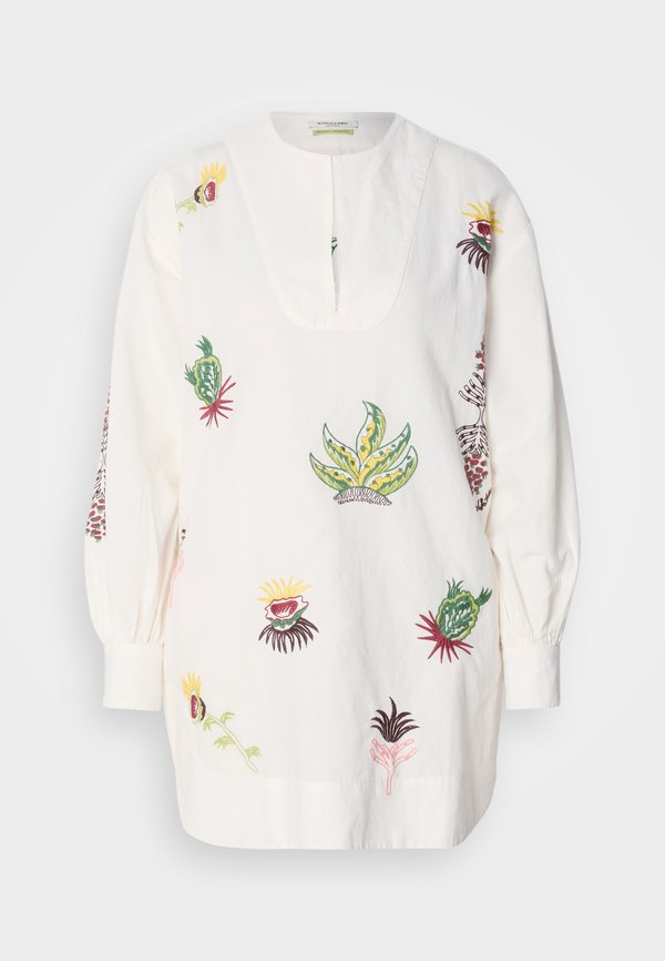 Scotch & Soda EMBROIDERED SHORT BIB DRESS