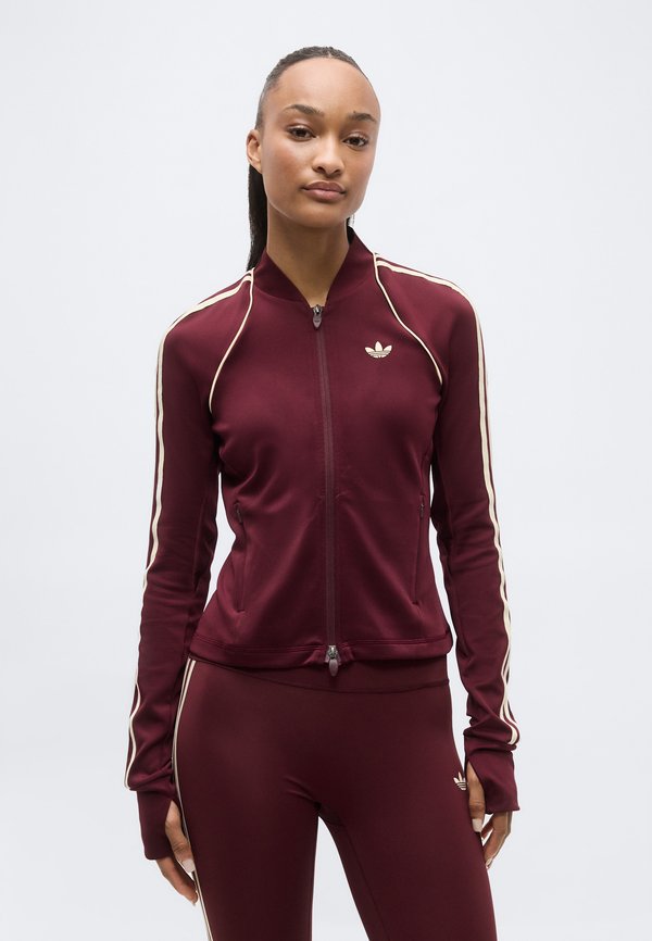 adidas Performance ORIGINALS SPORT SUPERSTAR MIDLAYER - Training jacket - maroon