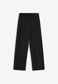 Bershka SUPER DARTED - Trousers - black