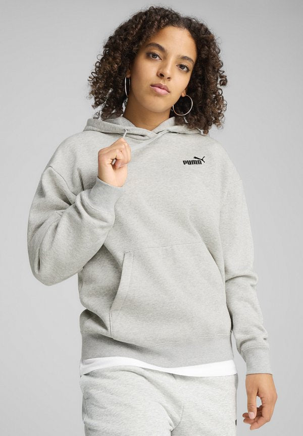Puma ESSENTIALS SMALL LOGO COMFORT - Hoodie - light gray heather