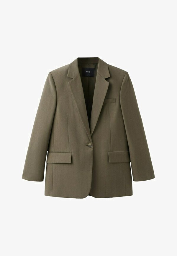Mango Short coat - green