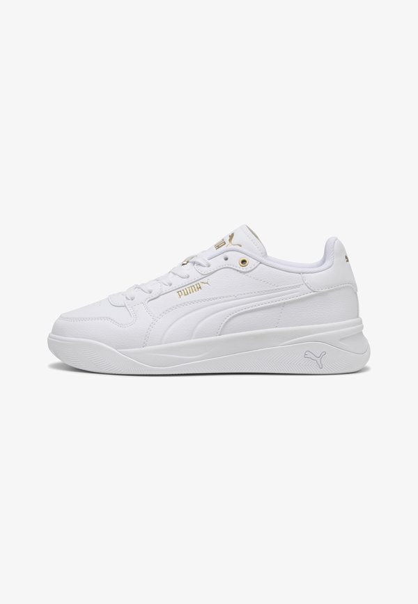 Puma COURT BAE SNEAKERS - Trainers - white- white- gold