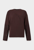 Puma OVERSIZED SLEEVES - Long sleeved top - chocolate fondue