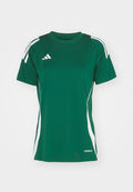 adidas Performance TIRO24 JERSEY - Sports T-shirt - team dark green/white