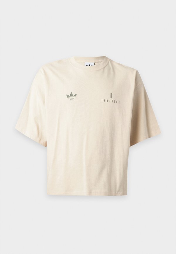 adidas Originals IAMISIGO GRAPHIC OVERSIZED TEE - Print T-shirt - warm vanilla