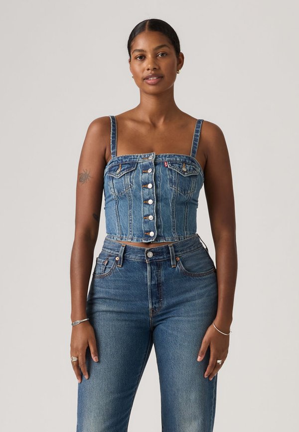Levi's® TUBE - Top - all over blue