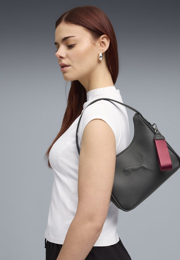 Puma PUMA SENSE MINI 2 L SCHULTERTASCHE - Handbag - black