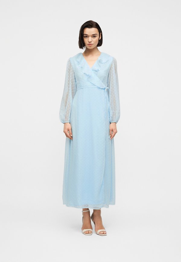 VILA VIEDEE V NECK ANKLE DRESS