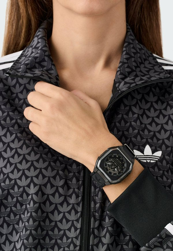 adidas Originals CITY TECH SIX SST - Chronograph watch - black