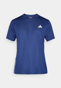 adidas Performance Sports T-shirt - dark blue/white