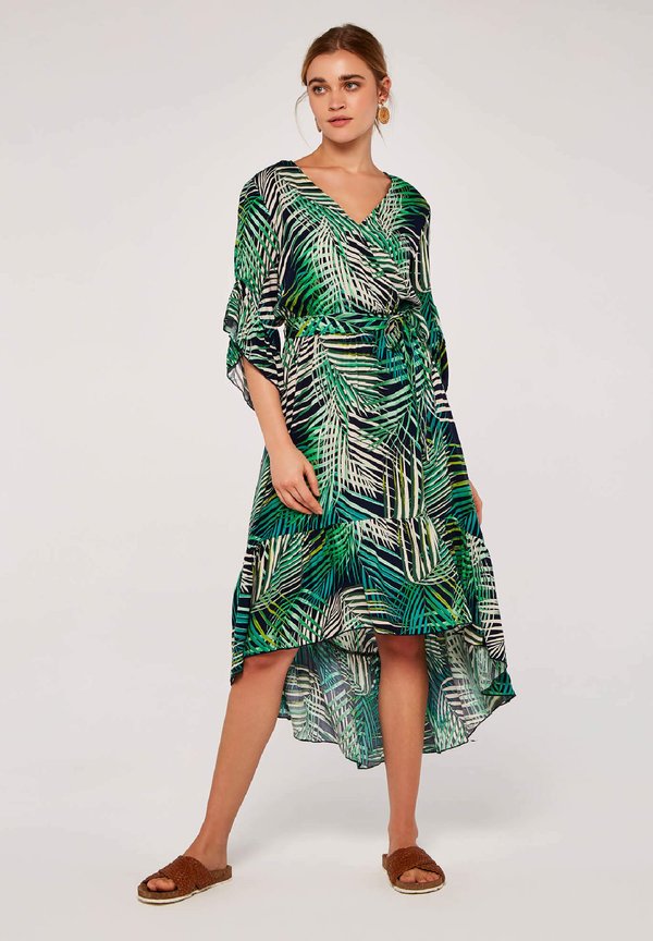 Apricot TROPICAL LEAF RUFFLE