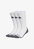 adidas Performance 3 PACK PRF GRP CC CRW - Socks - white/dark grey heather/black
