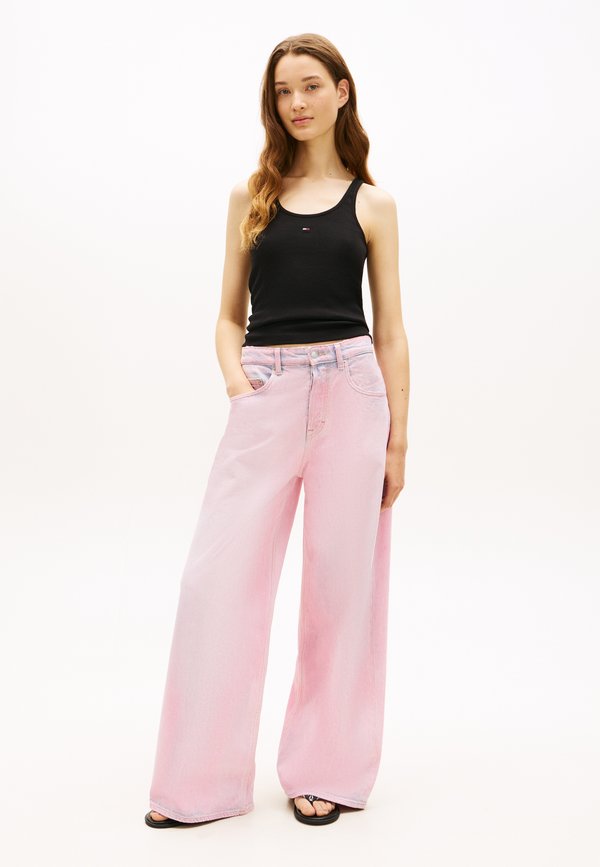 Tommy Jeans RACERBACK RIBBED SLIM TANK TOP