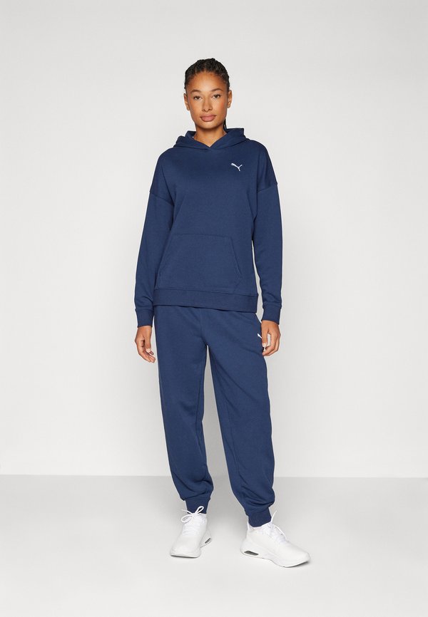 Puma LOUNGEWEAR SUIT SET - Tracksuit - club navy