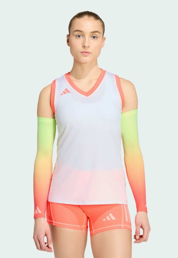 adidas Performance Top - white   frozen turbo   solar turbo
