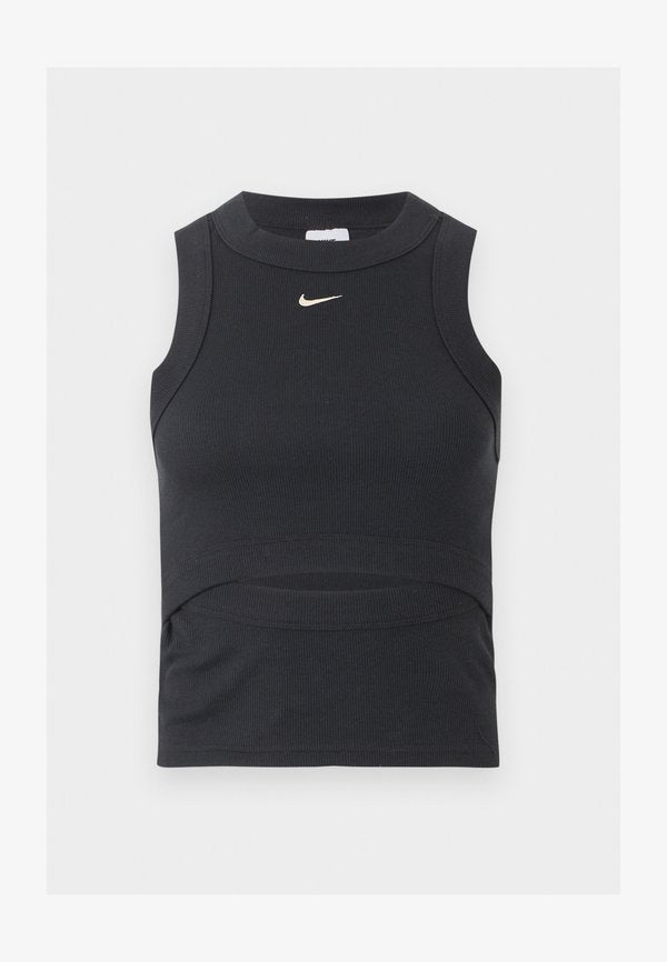 Nike Sportswear CHILL TANK - Top - black/sail